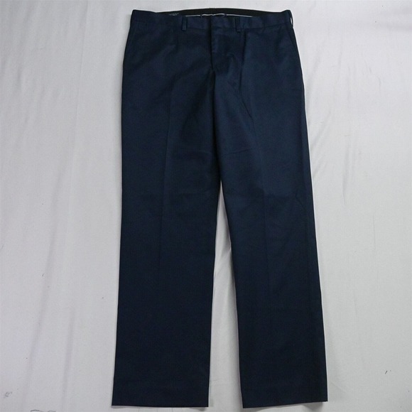 Lands End 37 x 34 Navy Blue Tailored Fit Chino‎ Pants - Picture 1 of 7